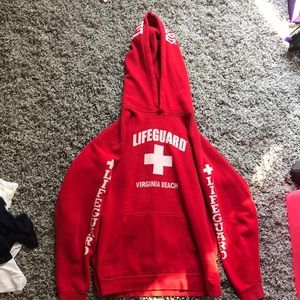 Lifeguard sweatshirt from Virginia Beach